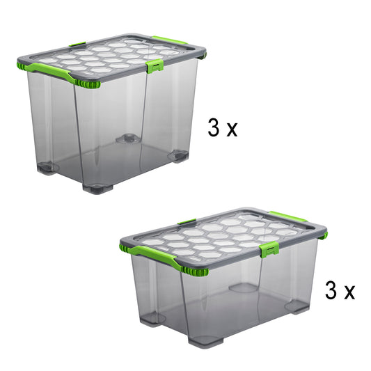6er Set Box 44 l und 65 l EVO Total PROTECTION