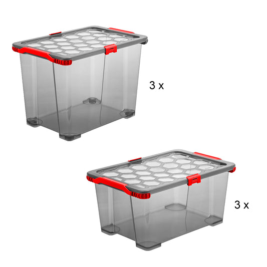 6er Set Box 44 l und 65 l EVO Total PROTECTION