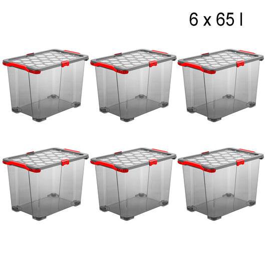 6er Set Box 65 l EVO TOTAL PROTECTION