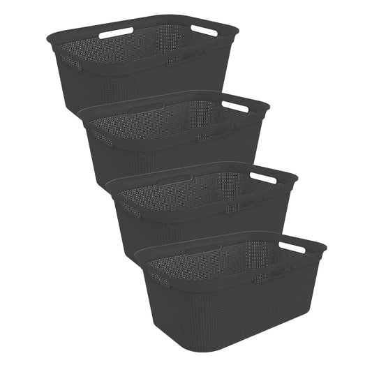 Set 4 pz Cesta portabiancheria 41 l BRISEN