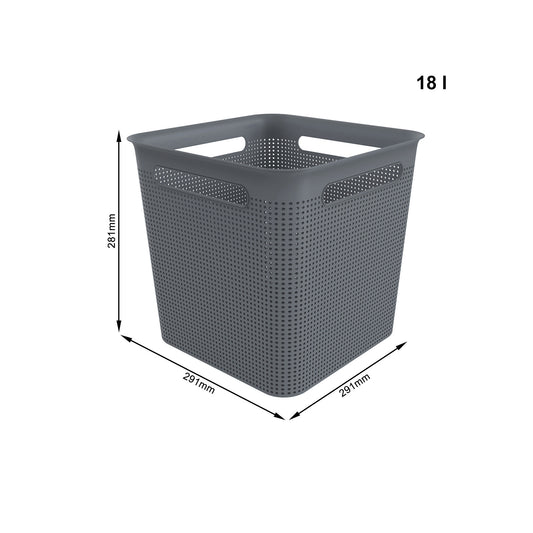 Storage Box Square 18L l BRISEN