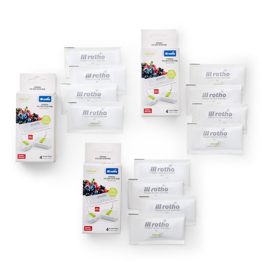 Set sistema filtro FRESH da 12 pezzi