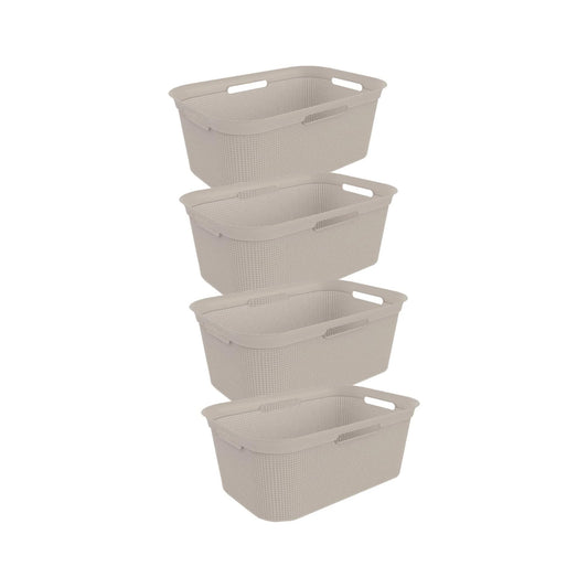 Set 4 pz Cesta portabiancheria 41 l BRISEN