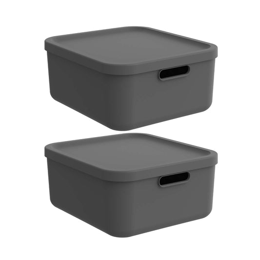Scatola portaoggetti 20 l - Set da 2 | ALBULA LIGHT