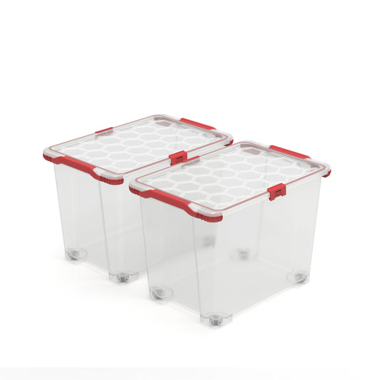 Set di 2 contenitori 65L EVO TOTAL