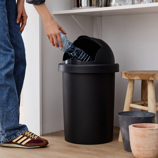 Set di bidoni per rifiuti "Roll Bob" in due pezzi