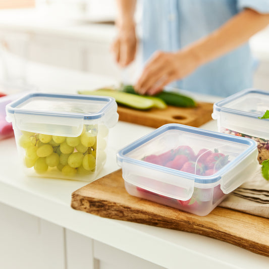 Set di contenitori per alimenti 5 pz. - 0,8 l CLIC & LOCK