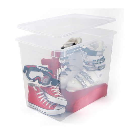 MEGA 70 l CLEAR transparent container