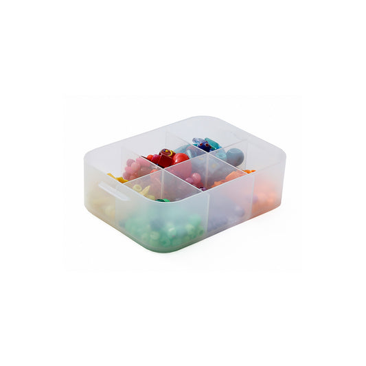 Storage Box with Divider, DIN A6 l PURE