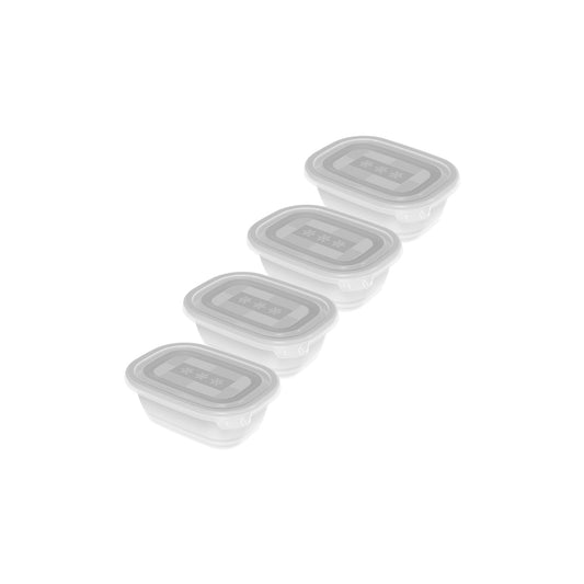 Set of 4 pcs Freezer container 0.5 l FREEZE