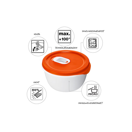 Ciotola per microonde 0.8 l  MICRO CLEVER