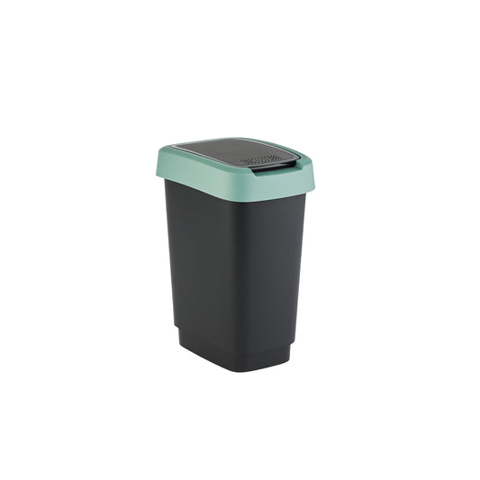 10 l TWIST waste bin with swing lid
