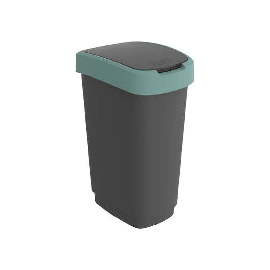 50 l TWIST waste bin with swing lid