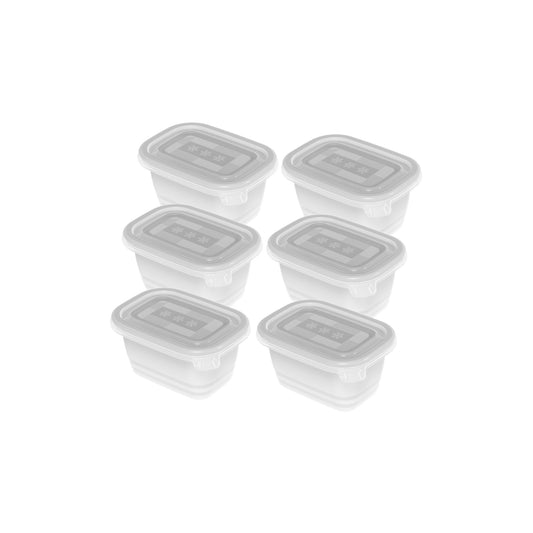 Set of 6 pcs Freezer container 0.25 l FREEZE
