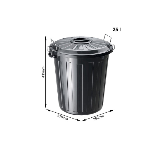 Universeller 25-l-BASIC-Abfallbehälter