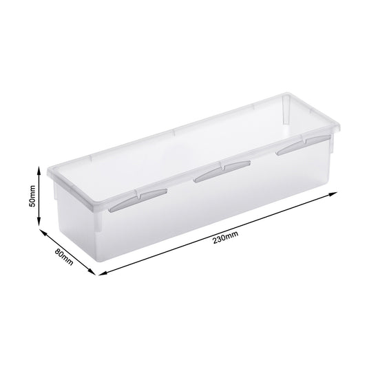 23 x 8 cm großes BASIC-Aufbewahrungssystem