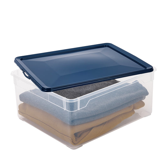 Scatola di Conservazione CLEAR con Coperchio - Set da 3