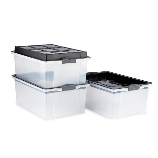 Set 3 pz Contenitore A3 38 l DOME