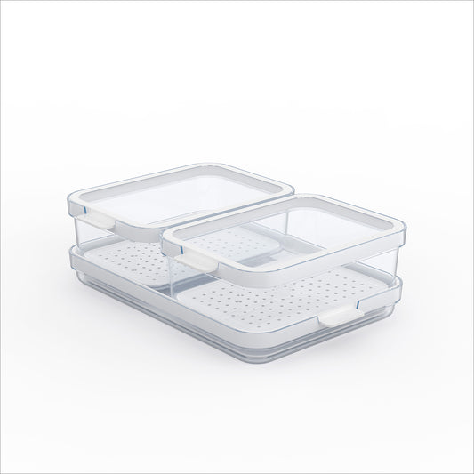 Set di contenitori frigorifero CAUMA – 3 pezzi