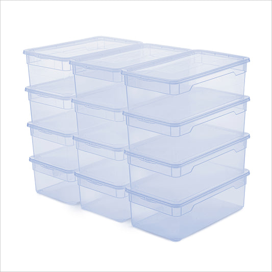 Set di contenitori Clearbox Lady Shoe 5 l CLEAR – set da 6 o 12