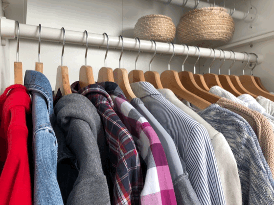 Uporządkowanie szafy