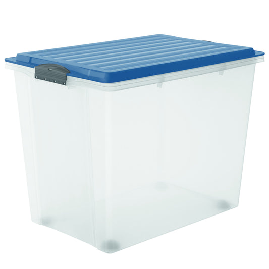 Contenitore impilabile A3 con ruote, 70 l COMPACT