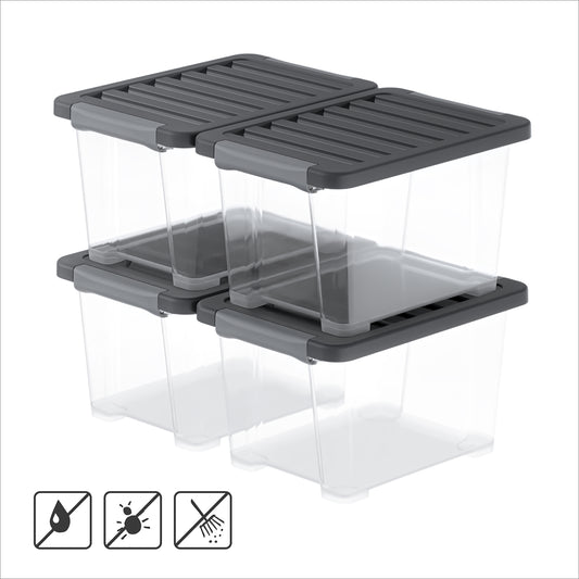 Set di scatole – 4 pezzi – 15 l CORE Pro