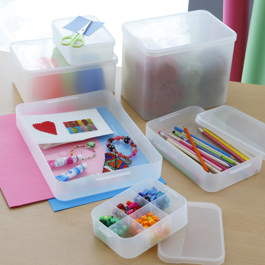 Contenitore con divisorio A5 PURE