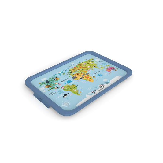 Decorative lid for 45 l ALBRIS container