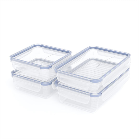 Set contenitori per alimenti 4 pz. CLIC & LOCK