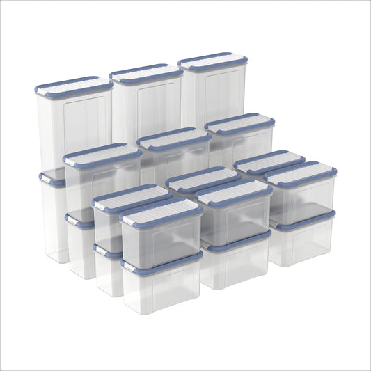 Contenitori DOMINO - Set da 24 pezzi