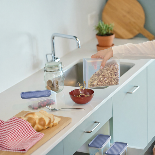 Contenitori DOMINO - Set da 18 pezzi