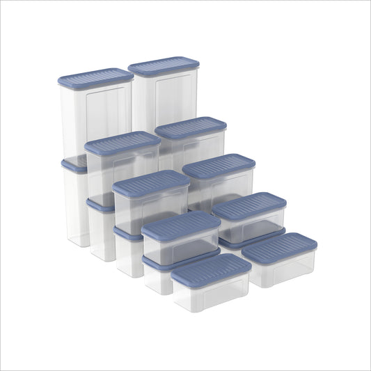 Contenitori DOMINO - Set da 18 pezzi