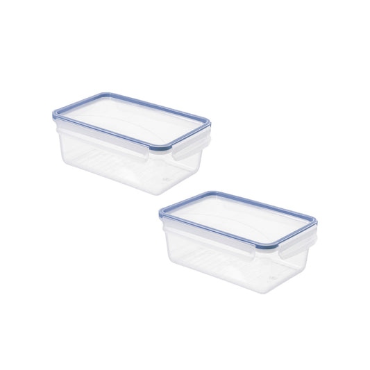 2er Set Kühlschrankdose 2 l CLIC & LOCK