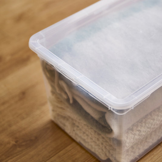 MAXI 46 l CLEAR transparent container