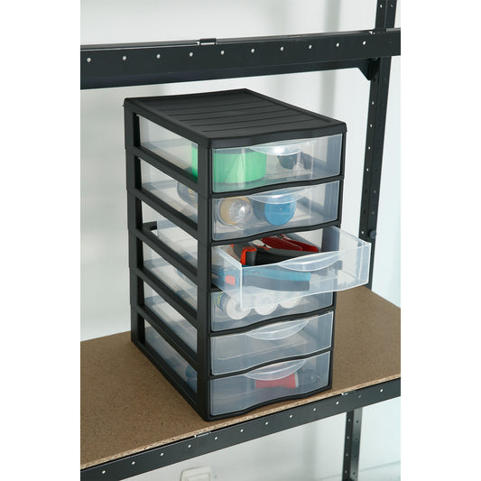 Cassettiera con 6 piccoli cassetti ORGAMIX