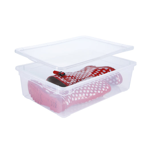 Contenitore trasparente per stivali 22 l CLEAR