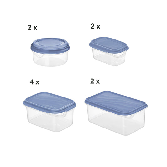 Set 10 pz Contenitore per frigorifero RONDO
