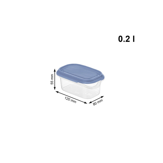 Set 10 pz Contenitore per frigorifero RONDO