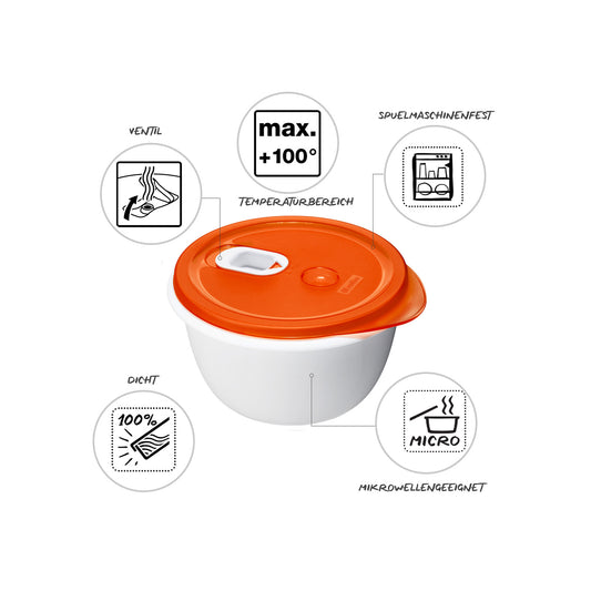 Ciotola per microonde 1.5 l  MICRO CLEVER