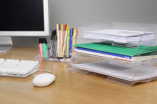 Vassoio per documenti Set 4 pezzi TIMELESS