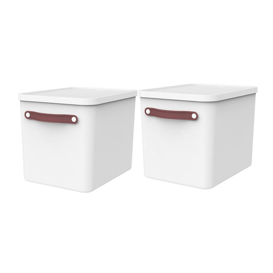 Set di 2 contenitori di archiviazione MY PAPER Plus