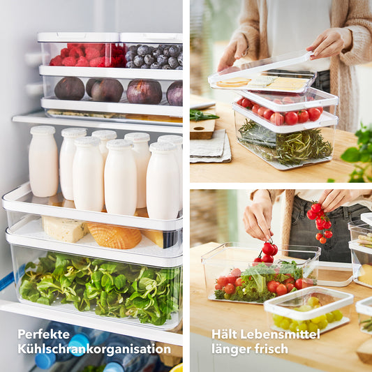 Set di contenitori frigorifero CAUMA – 3 pezzi