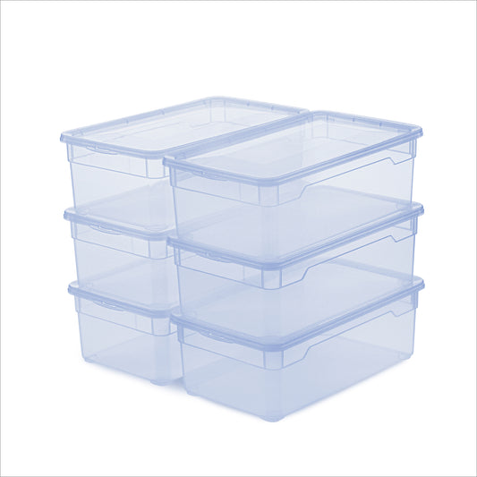 Set di contenitori Clearbox Lady Shoe 5 l CLEAR – set da 6 o 12