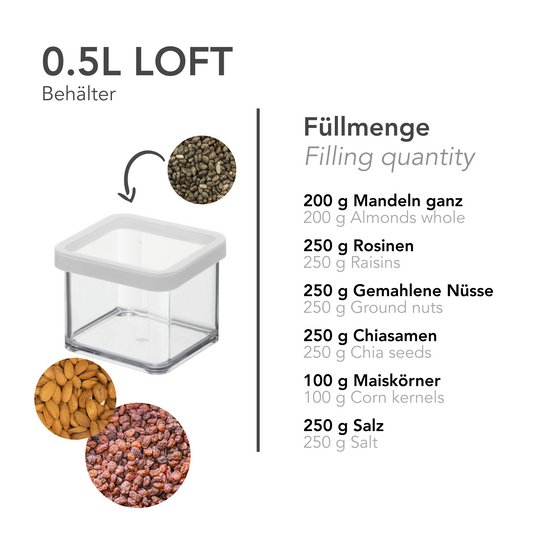 Set organizzazione con LOFT 0.5 l