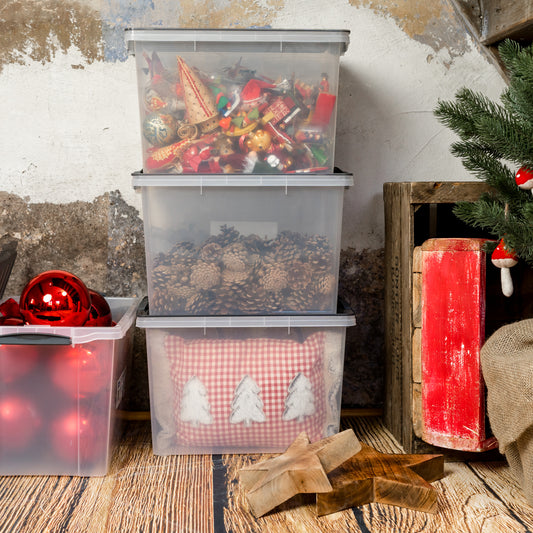 Storage Box Set 3pc DIN A4 19L l COMPACT